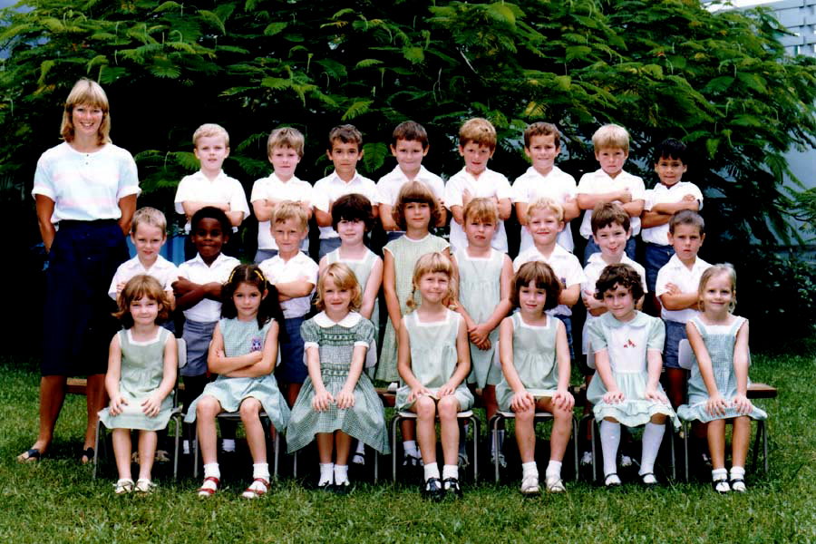 St Andrews School - Katie front row left